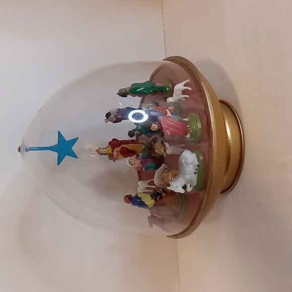Other - Vintage Ohio Art Globe Plastic Dome Christmas Nativity Scene